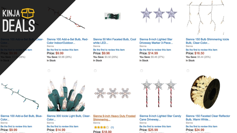 Illustration for article titled Sunday's Best Deals: Cheap Kindles, Indoor Garden, Holiday Lights, and More